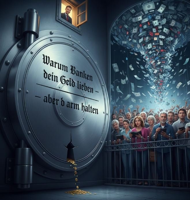 „Infografik zum Thema Finanzielle Freiheit: Eine 7-Stufen-Anleitung vom Kassensturz über den Notgroschen und ETF-Sparplan bis hin zur finanziellen Unabhängigkeit für Privatanleger.“